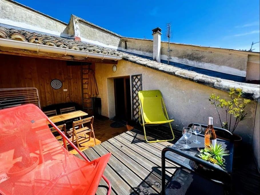 La Terrasse D'Olea, Au Coeur Du Village Buis-les-Baronnies Zewnętrze zdjęcie
