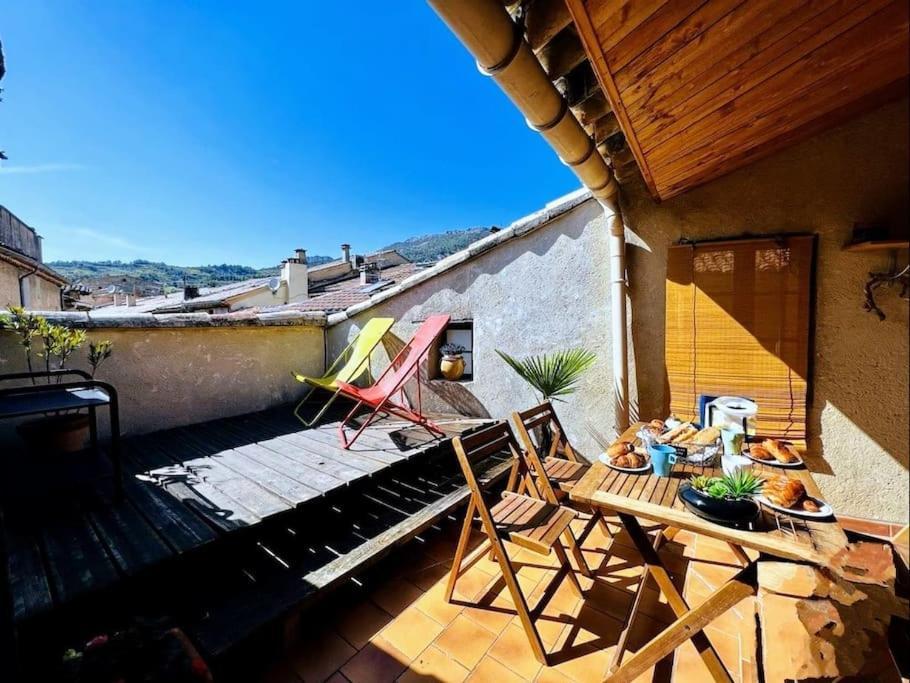La Terrasse D'Olea, Au Coeur Du Village Buis-les-Baronnies Zewnętrze zdjęcie