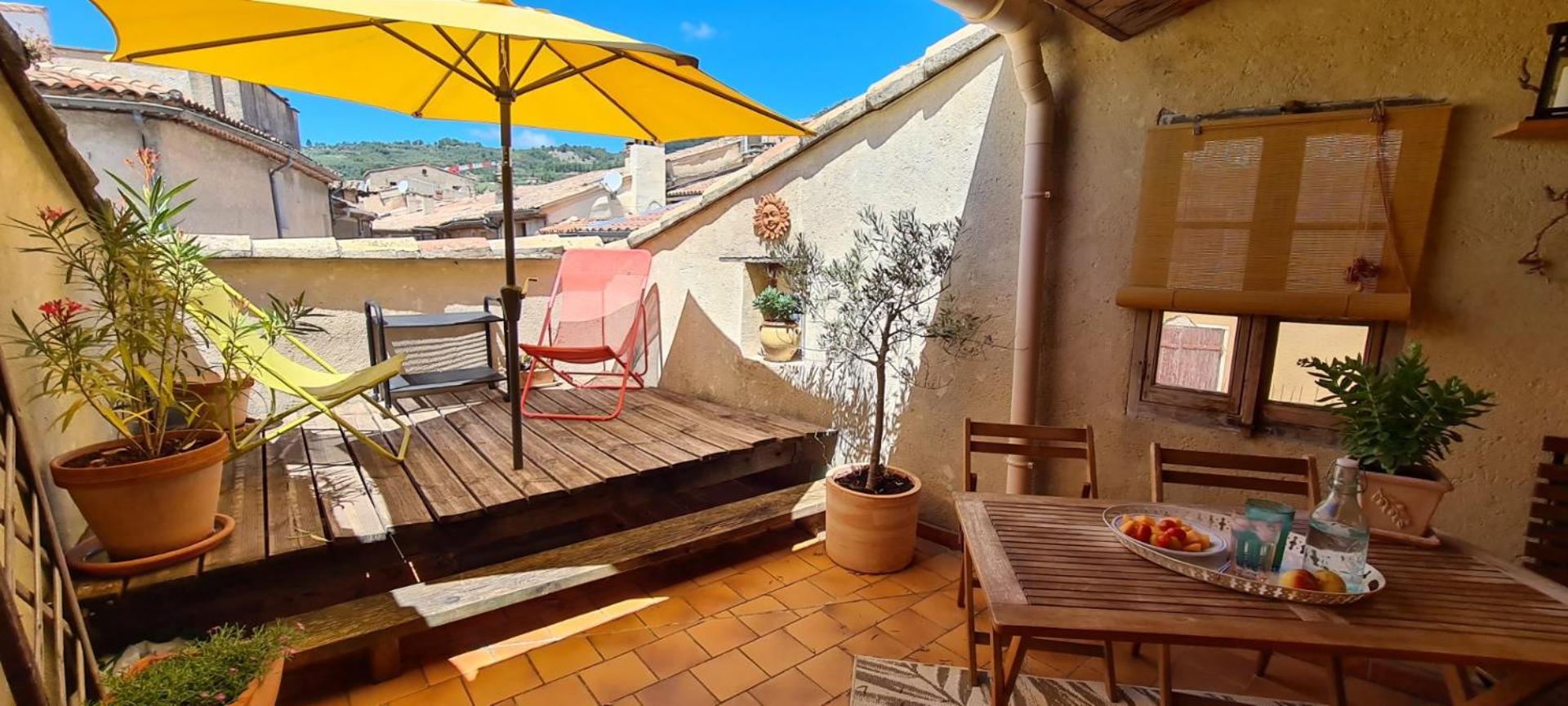 La Terrasse D'Olea, Au Coeur Du Village Buis-les-Baronnies Zewnętrze zdjęcie